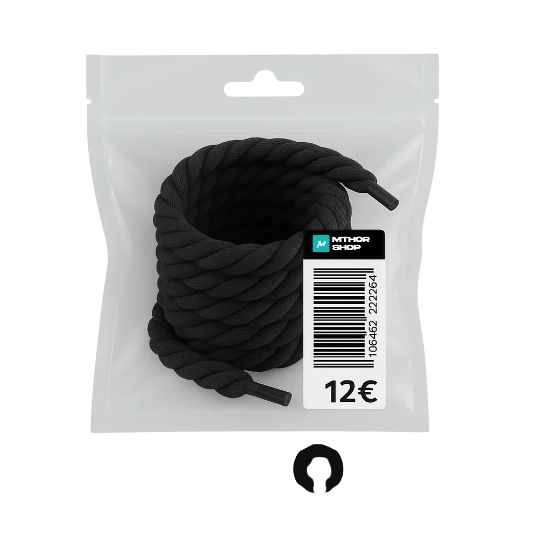Lacets Cordes Big Black