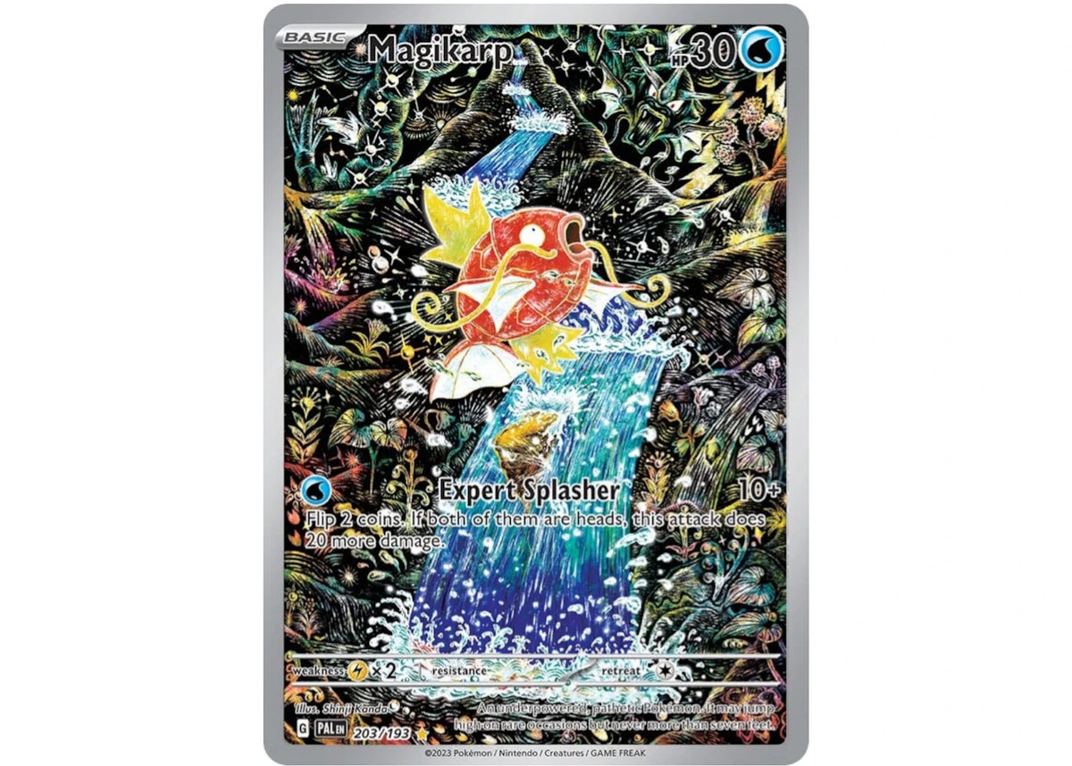 Magikarp 2023 Pokémon Scarlet & Violet Paldea Evolved Special Illustration Rare 203/193 Ungraded -1