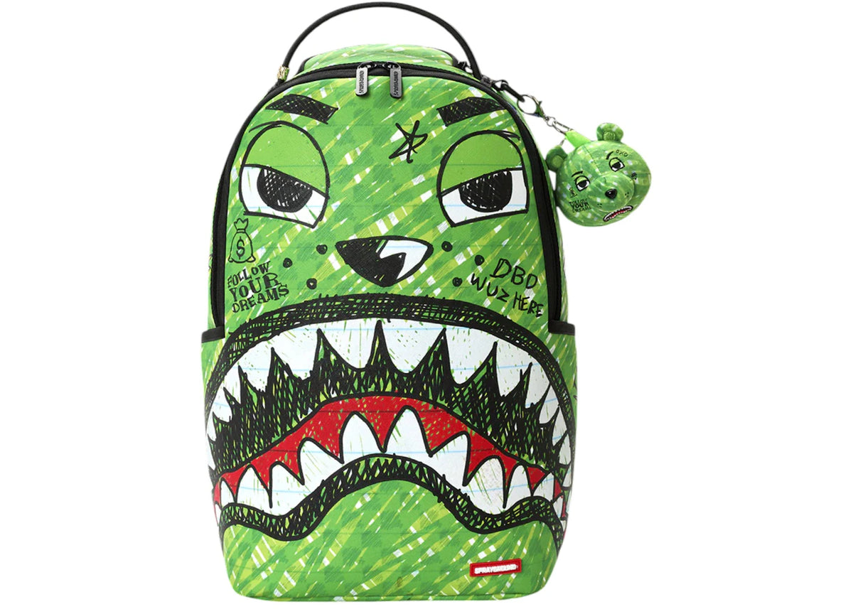 Sprayground Moneybear Chomp & Keychain Backpack Multicolor -1