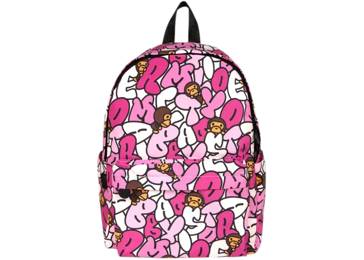 BAPE Baby Milo Medium Soft Backpack Pink -1