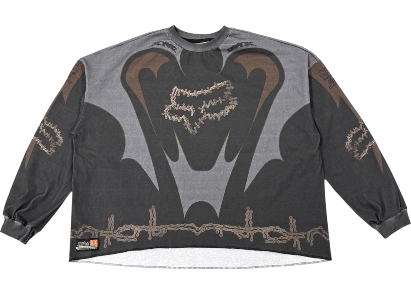 Travis Scott x Fox Racing II Jersey Black -1