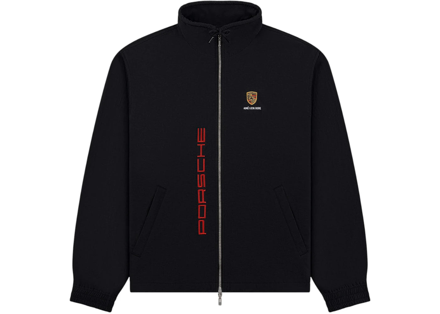 Aime Leon Dore x Porsche Nylon Track Jacket Black -1