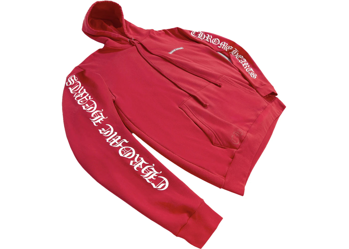 Chrome Hearts Red Hoodie Red/White -1