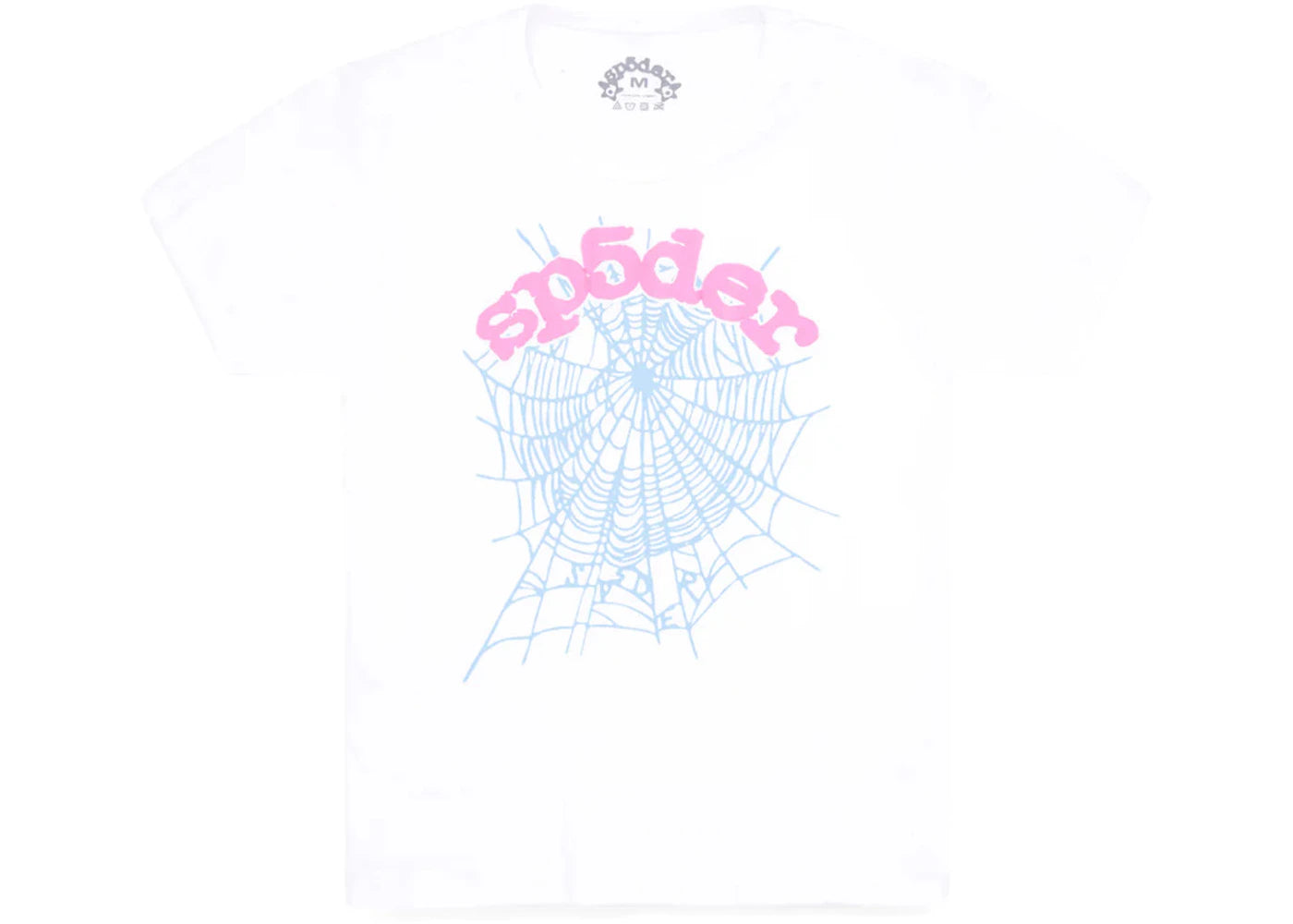 Sp5der OG Web Baby Tee White -1
