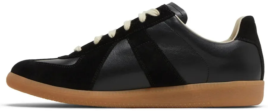 Maison Margiela Replica German Army Trainer GATs Black Gumside