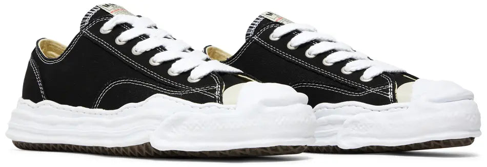 Maison Mihara Yasuhiro Hank OG Sole Canvas Low Black pair