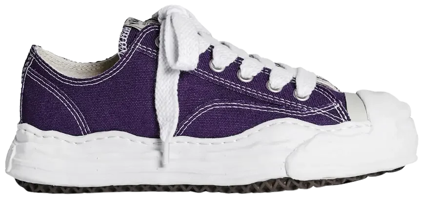 Maison Mihara Yasuhiro Hank OG Sole Canvas Low Purple