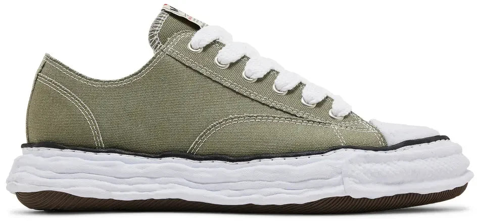 Maison Mihara Yasuhiro Peterson 23 OG Sole Canvas Low Green