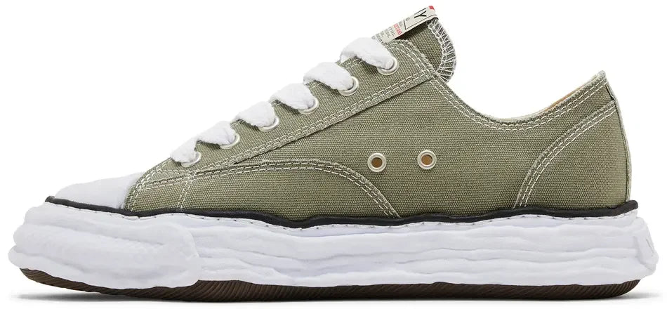 Maison Mihara Yasuhiro Peterson 23 OG Sole Canvas Low Green