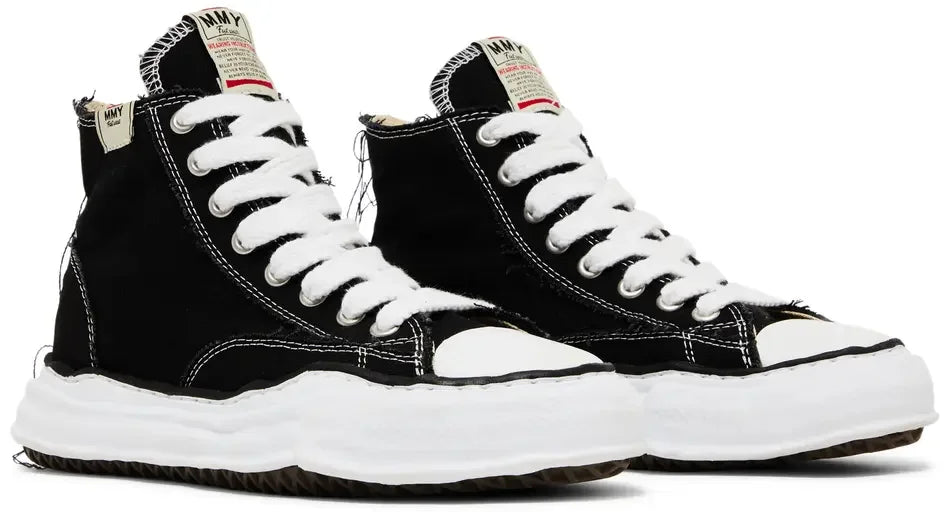 Maison Mihara Yasuhiro Peterson OG Sole Canvas High Black pair