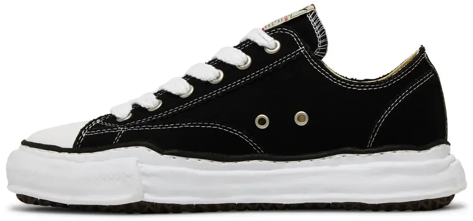 Maison Mihara Yasuhiro Peterson OG Sole Canvas Low Black