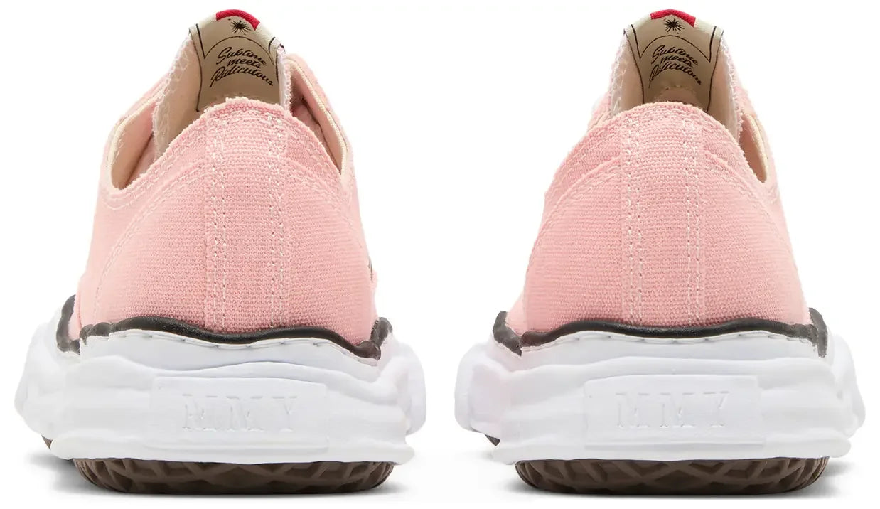 Maison Mihara Yasuhiro Peterson OG Sole Canvas Low Pink Back