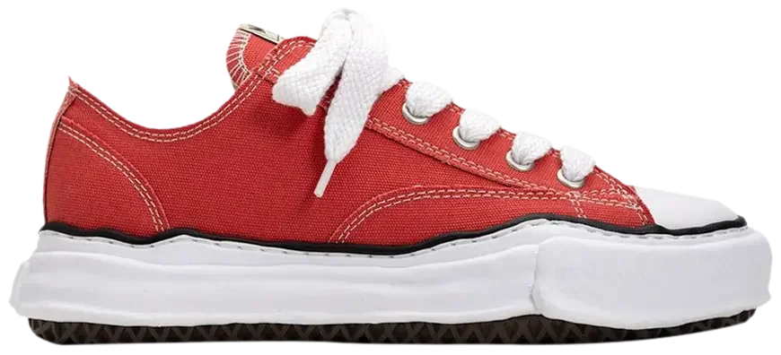 Maison Mihara Yasuhiro Peterson OG Sole Canvas Low
Red