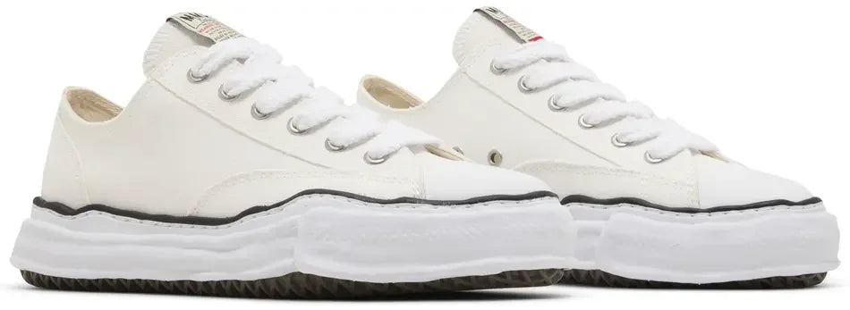 Maison Mihara Yasuhiro Peterson OG Sole Canvas Low White pair