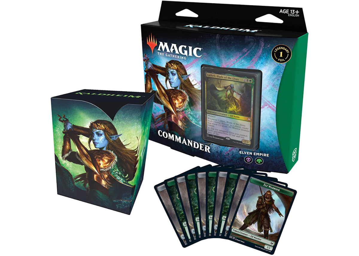 Magic: The Gathering TCG Kaldheim Commander Deck-Elven Empire -1