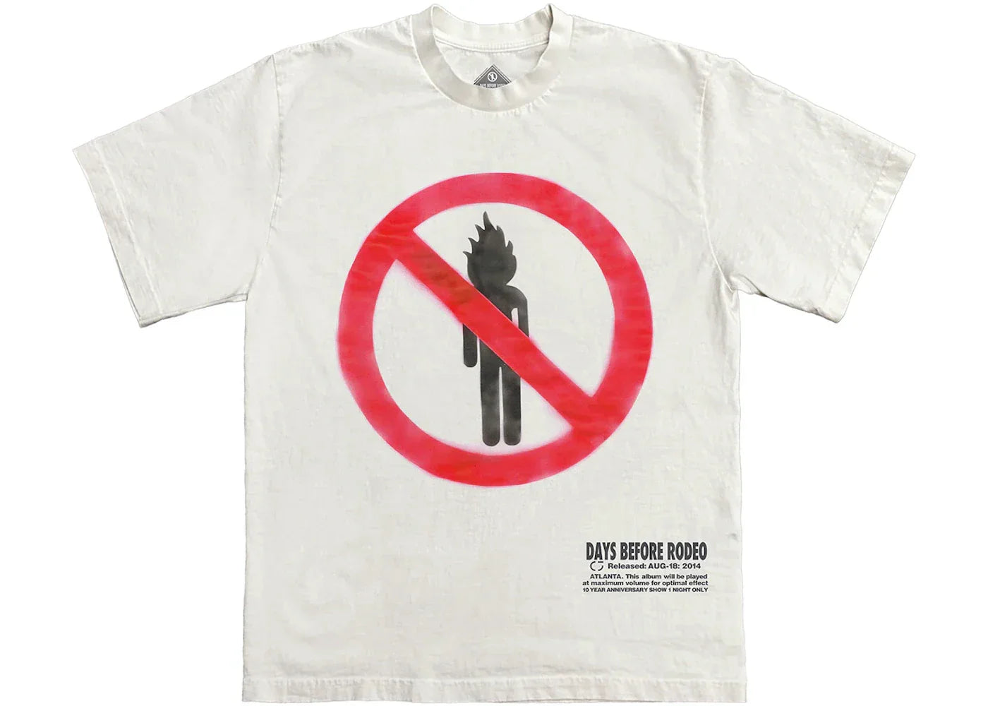 Travis Scott Rodeo Tee White -1