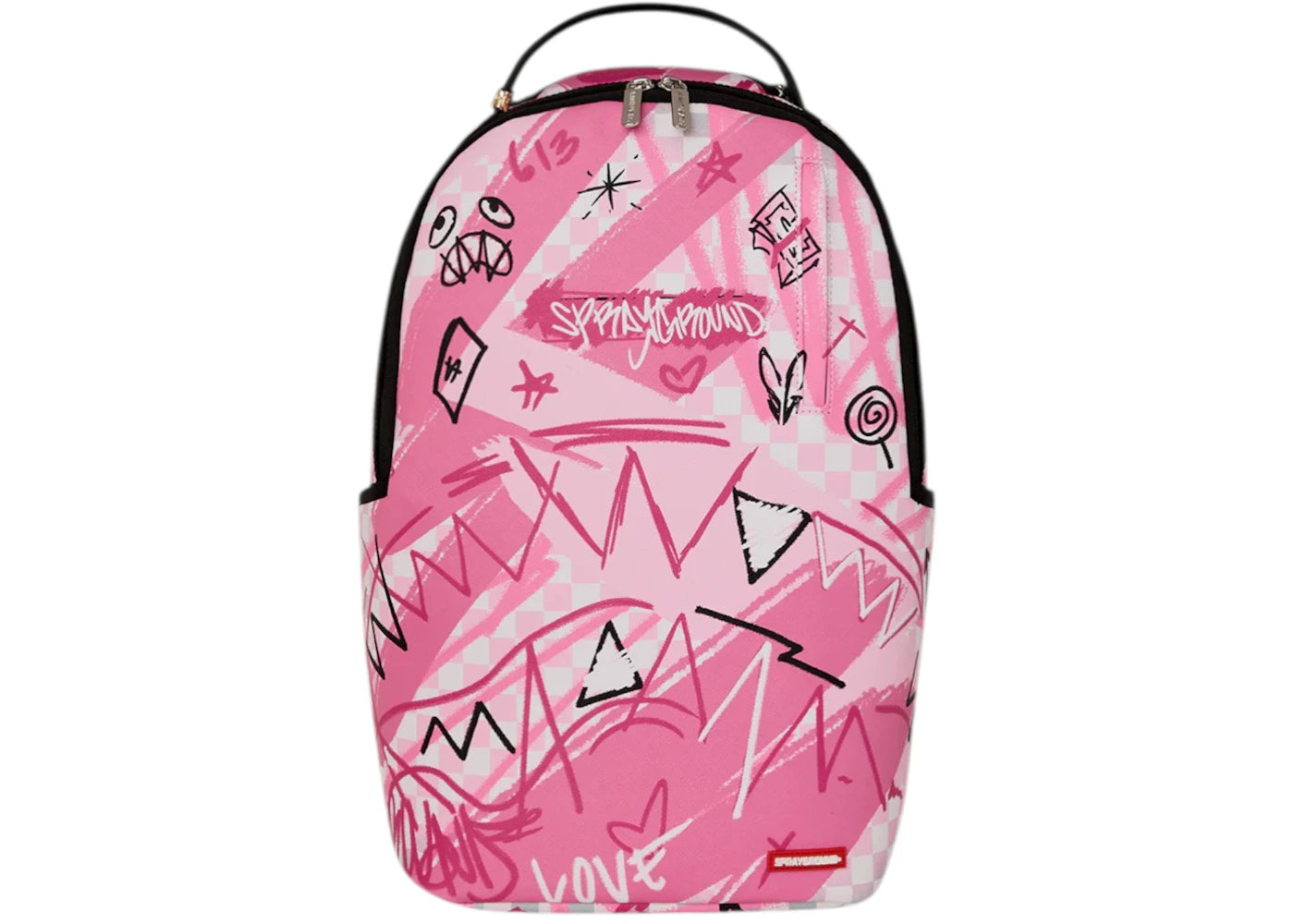 Sprayground Broken Hearts Club Backpack Multicolor -1