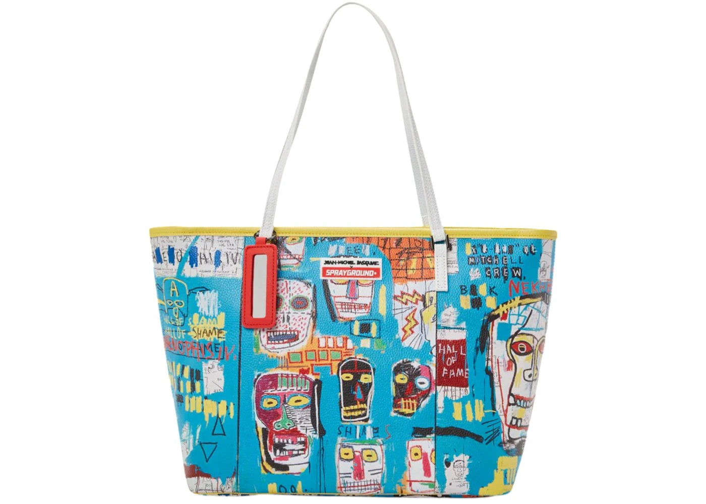 Sprayground Official Basquiat Mitchell Crew 1983 Tote Multicolor -1