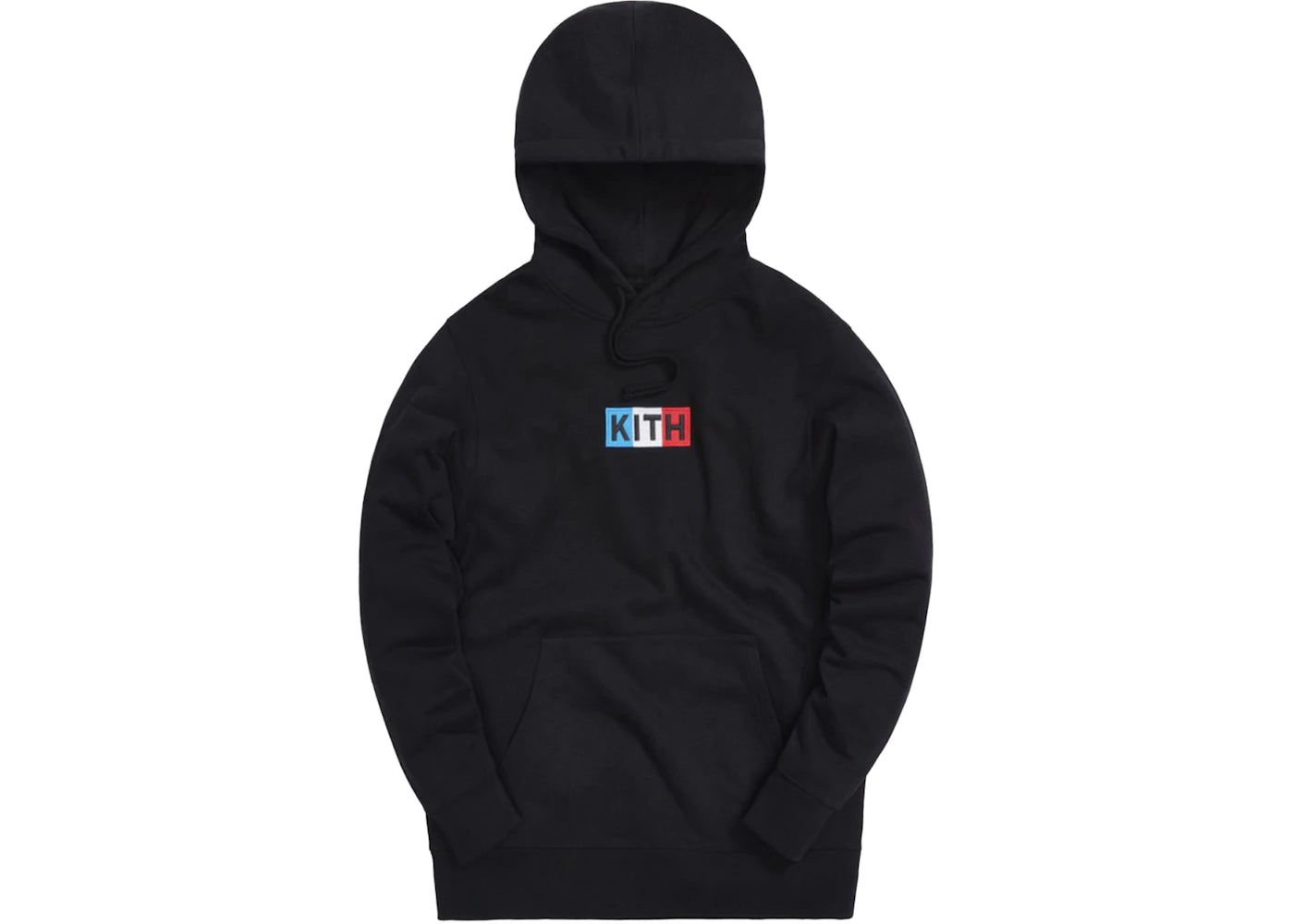 Kith Paris Classic Logo Hoodie Black -1