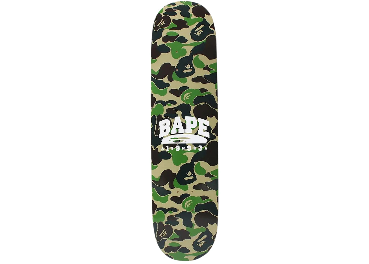 BAPE ABC Camo Skateboard Deck Green -1