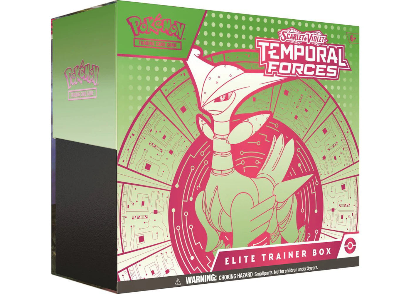 2024 Pokémon Scarlet & Violet Temporal Forces (Iron Leaves) Elite Trainer Box -1