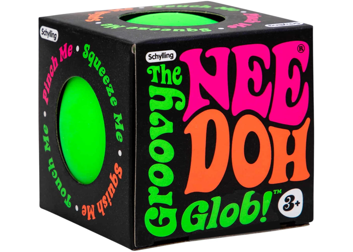 NeeDoh The Groovy Glob! Squishy Fidget Toy Green -1