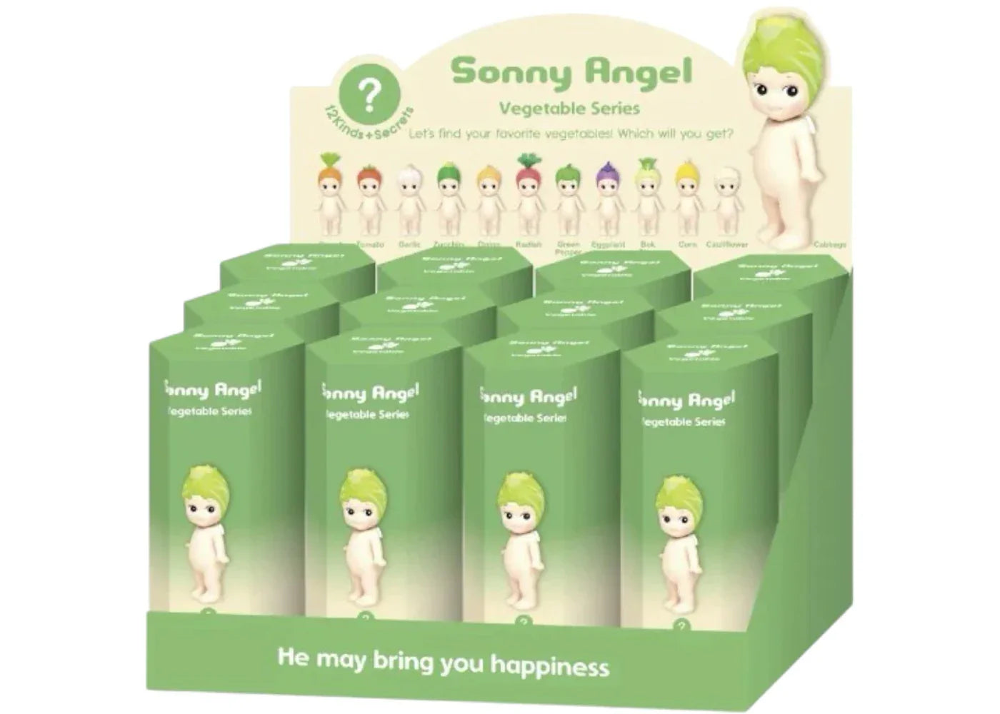 Sonny Angel Vegetable Series Sealed Case (12 Blind Box)-1