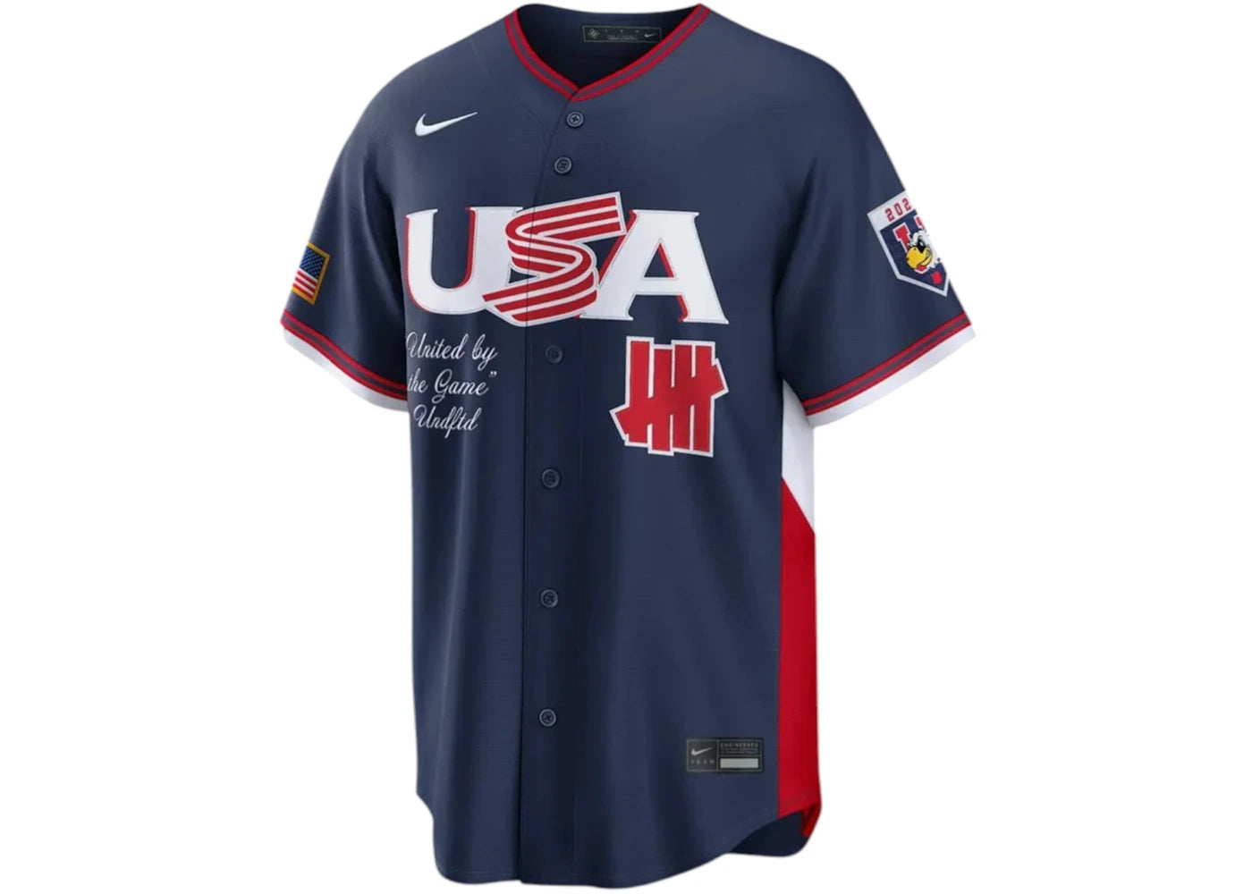 Fanatics x World Baseball Classic x Undefeated USA Jersey Navy -1