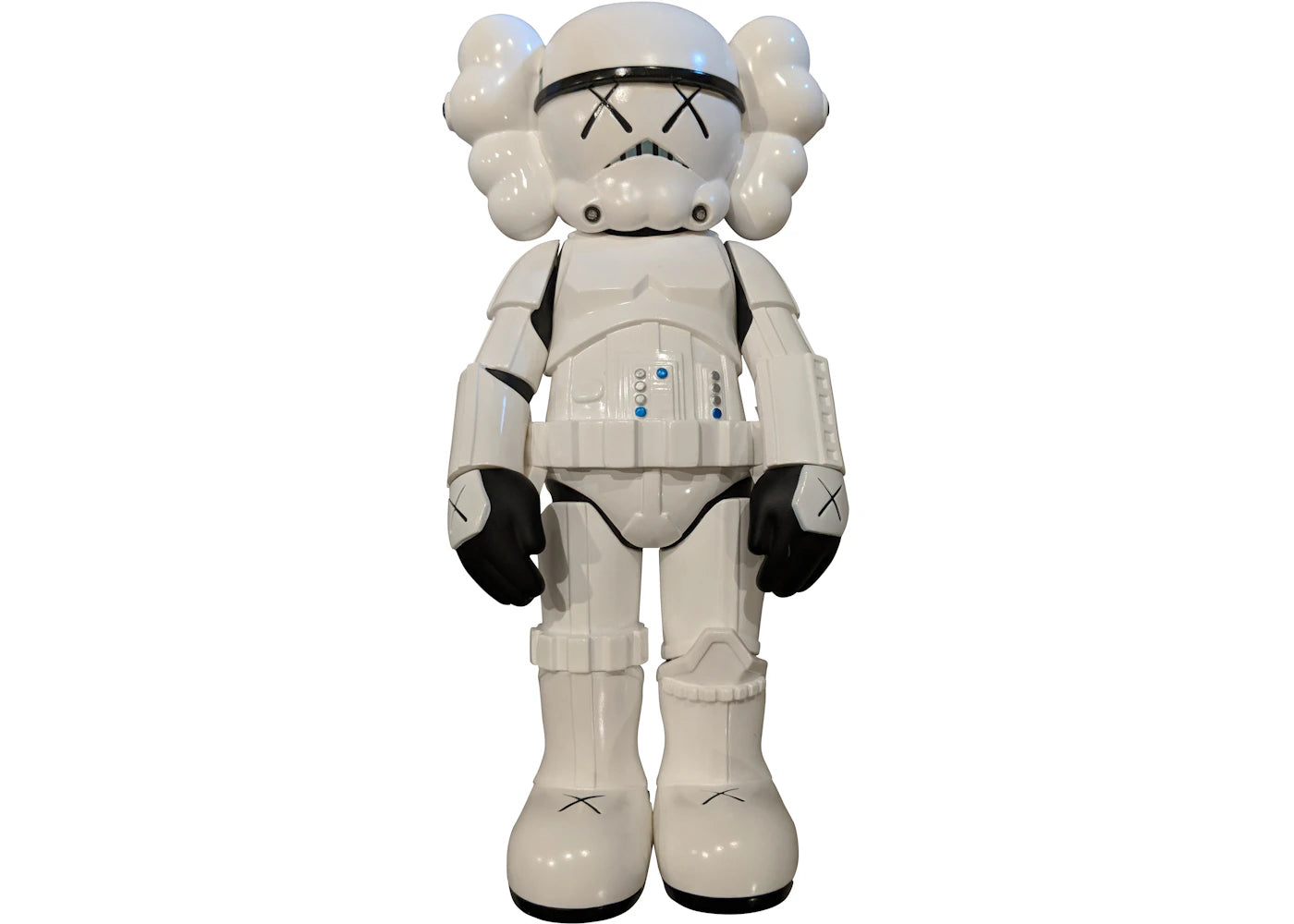 KAWS Star Wars Storm Trooper Companion Vinyl Figure White -1