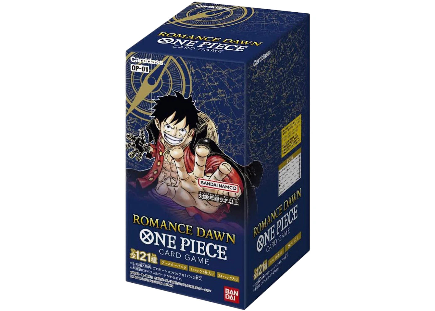 Bandai One Piece Card Game Romance Dawn Carddass Booster Box (OP-01) (Japanese) -1