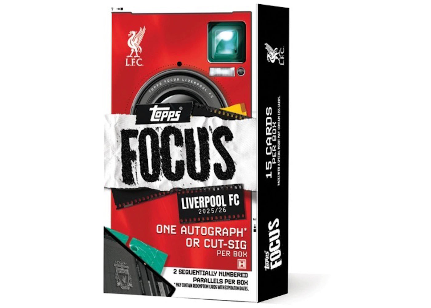 2025-26 Topps Focus Liverpool LFC Hobby Box -1