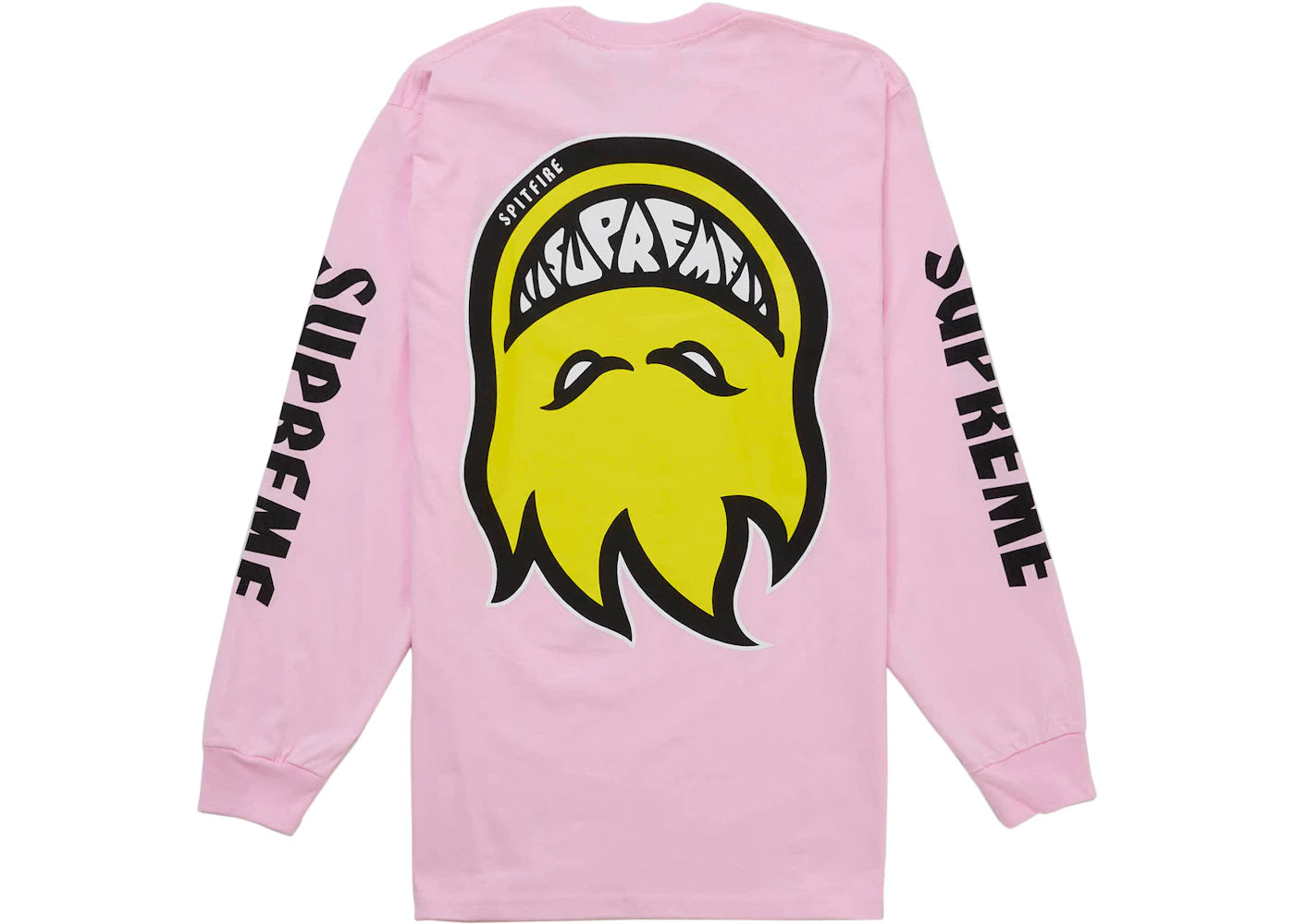 Supreme Spitfire Bighead L/S Tee Pink -1