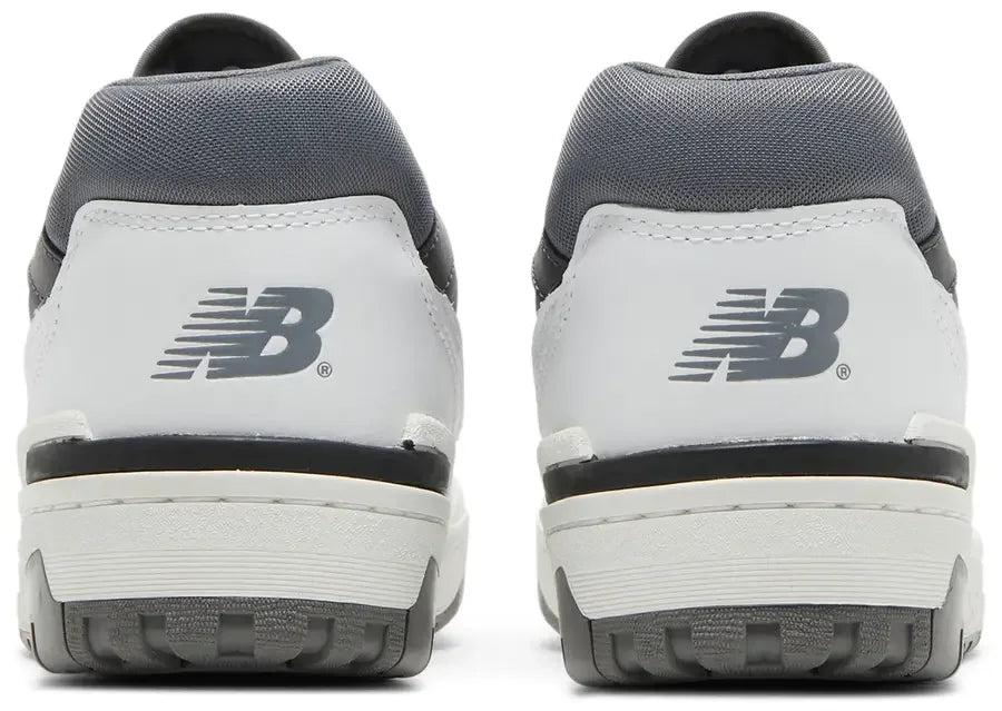 New Balance 550 White Dark Grey Hell counter