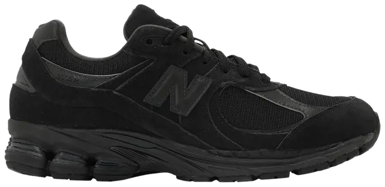New Balance 2002R Triple Black Suede
