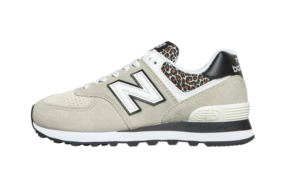 New Balance 574 Leopard Print Grey Black WL574AT2 MTHOR SHOP