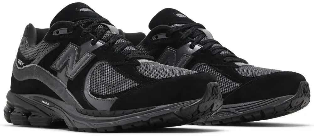 New Balance 2002R Black Dark Grey