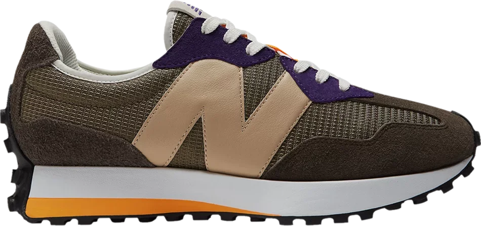 New Balance 327 Brown True Camo Black Plum