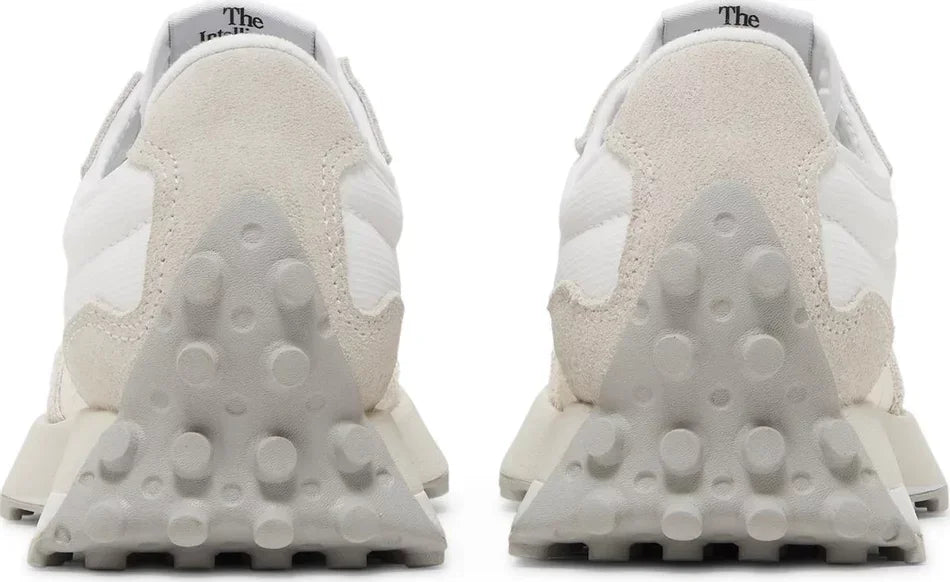 New Balance 327 Sea Salt White (W) heel counter