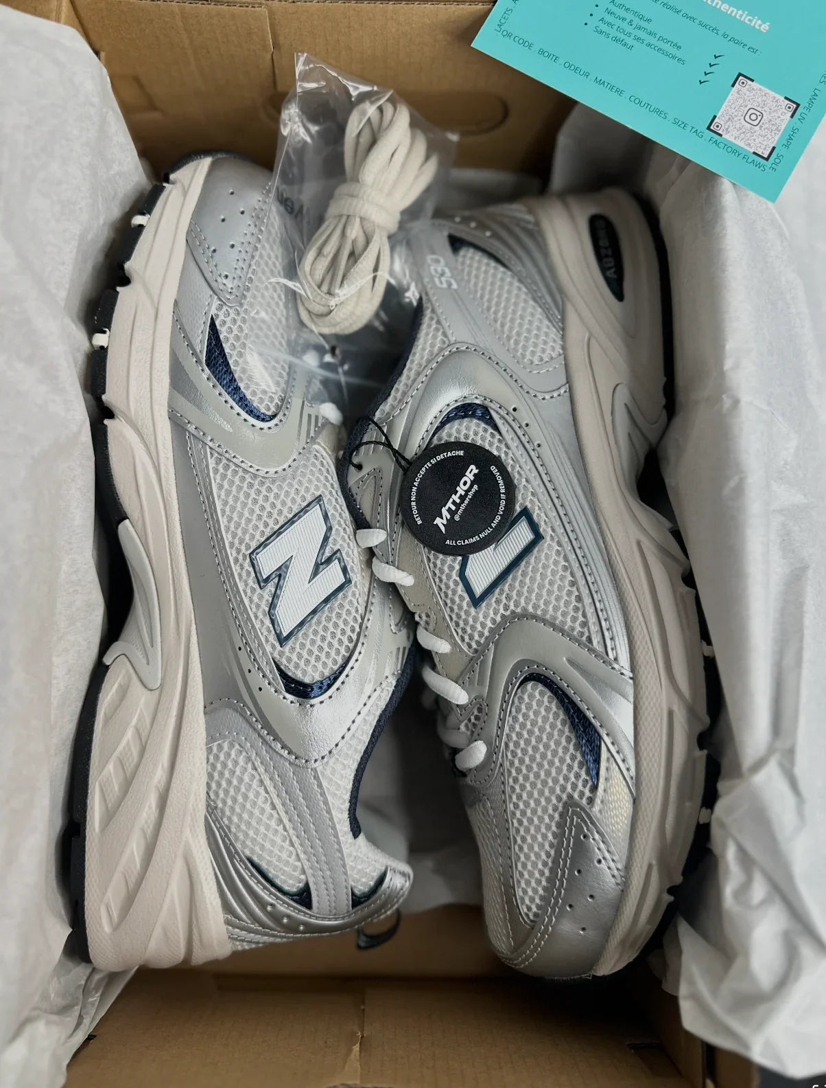 New Balance 530 Steel Grey Navy