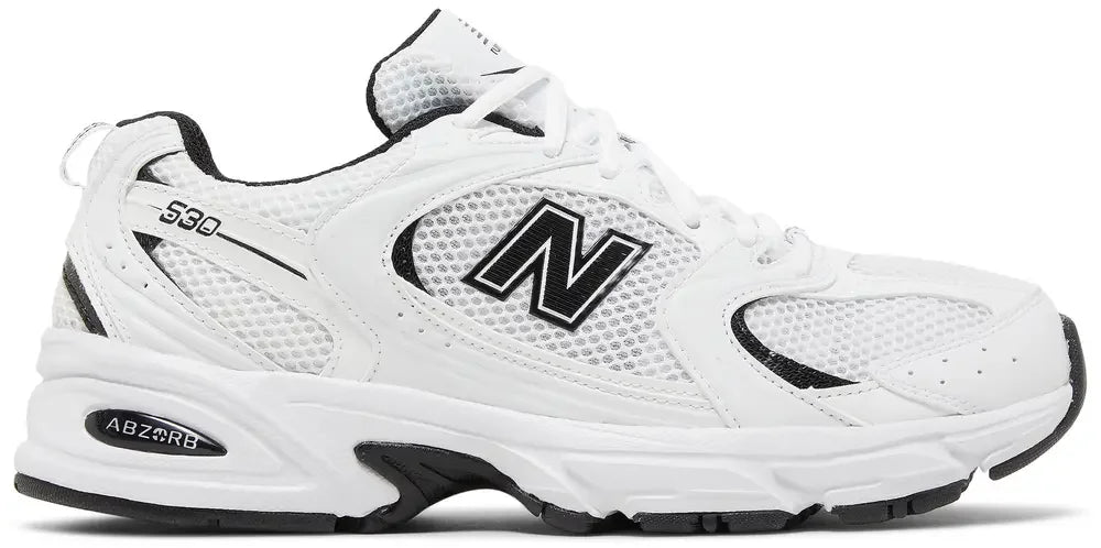 New Balance 530 White Black Details