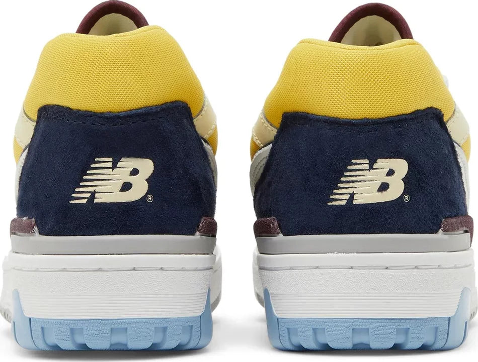 New Balance 550 Marquette heel counter