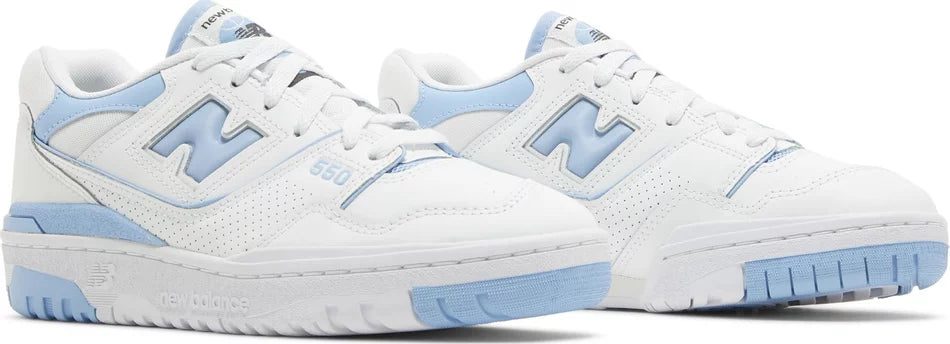New Balance 550 UNC White Dusk Blue (W) pair
