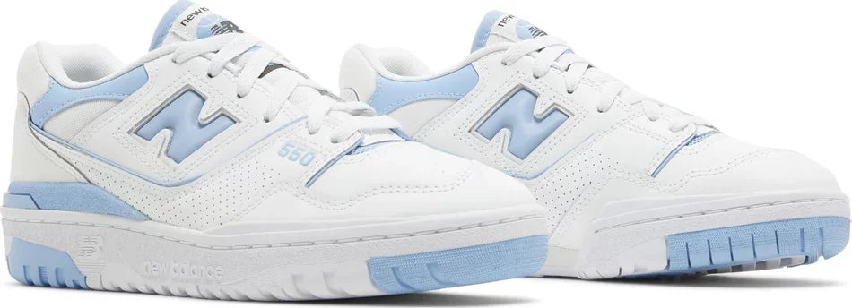 New Balance 550 UNC White Dusk Blue (W) pair