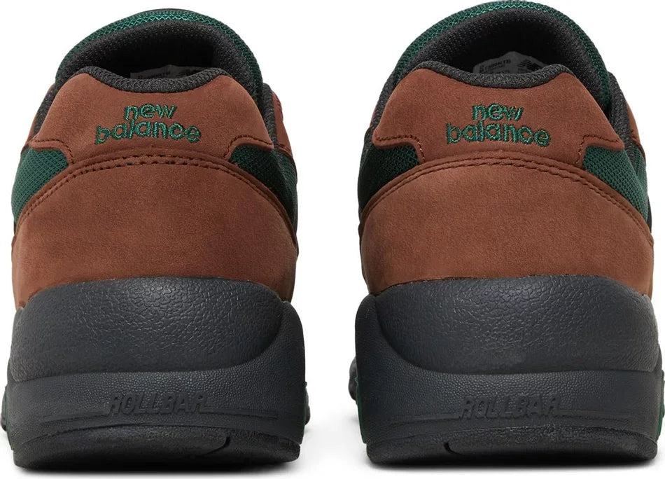 New Balance 580 Beef and Broccoli heel counter