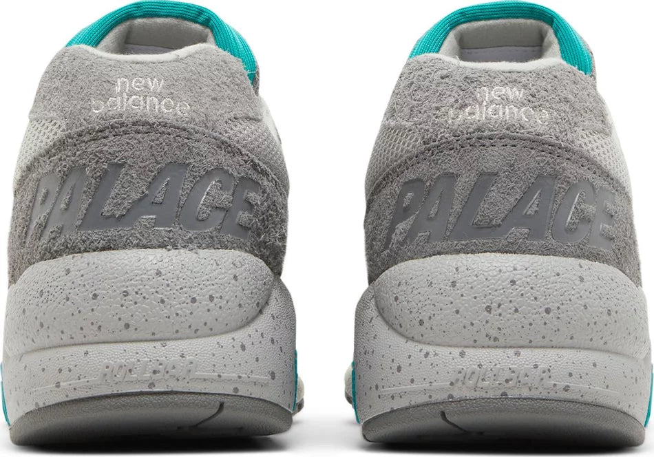 New Balance 580 Palace Lapis Blue heel counter