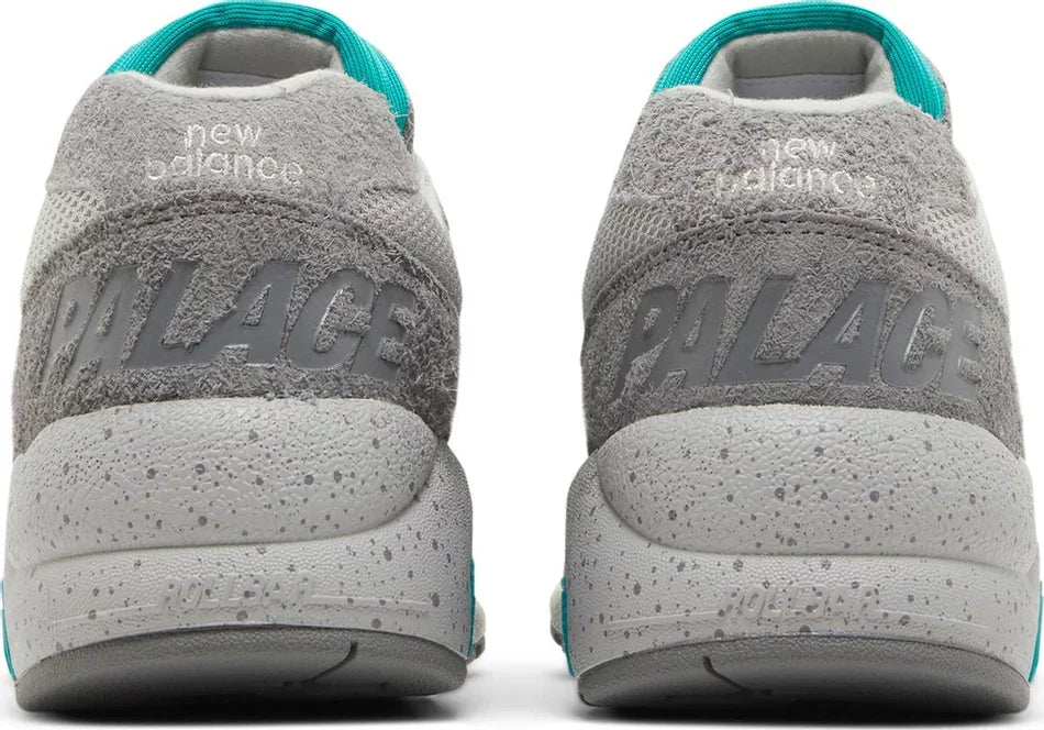 New Balance 580 Palace Lapis Blue heel counter