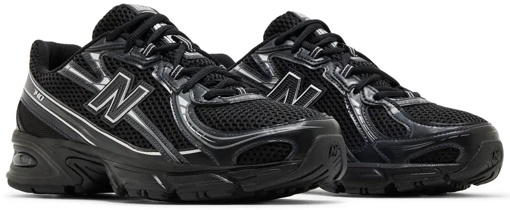 New Balance 740v2 Black Grey Silver
