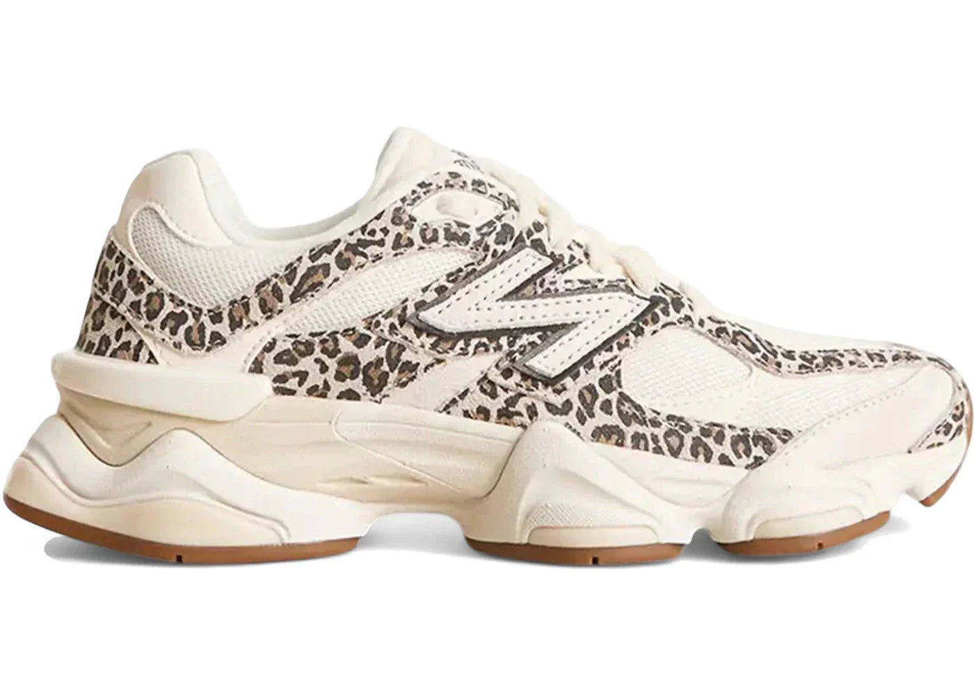 New Balance 9060 ASOS Exclusive Beige Brown Leopard Print