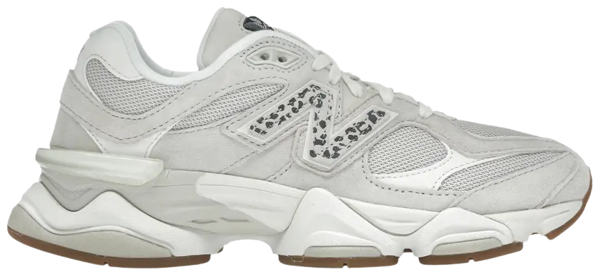 New Balance 9060 Sea Salt Leopard Print