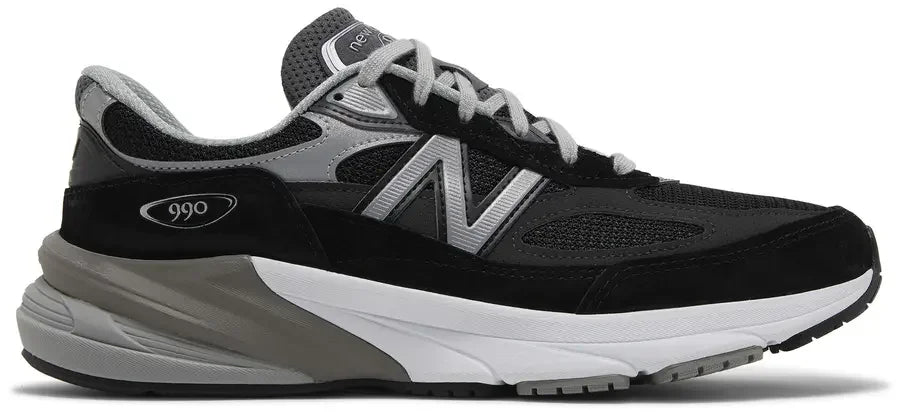 New Balance 990v6 MiUSA Black Grey White